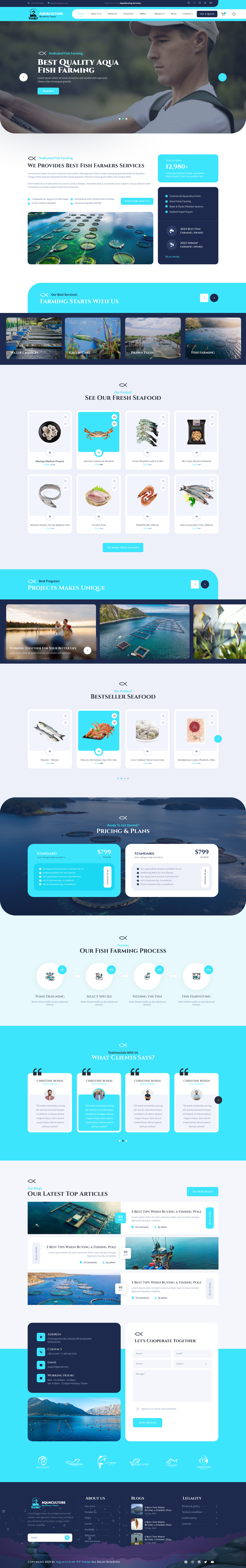 Fish WordPress Theme