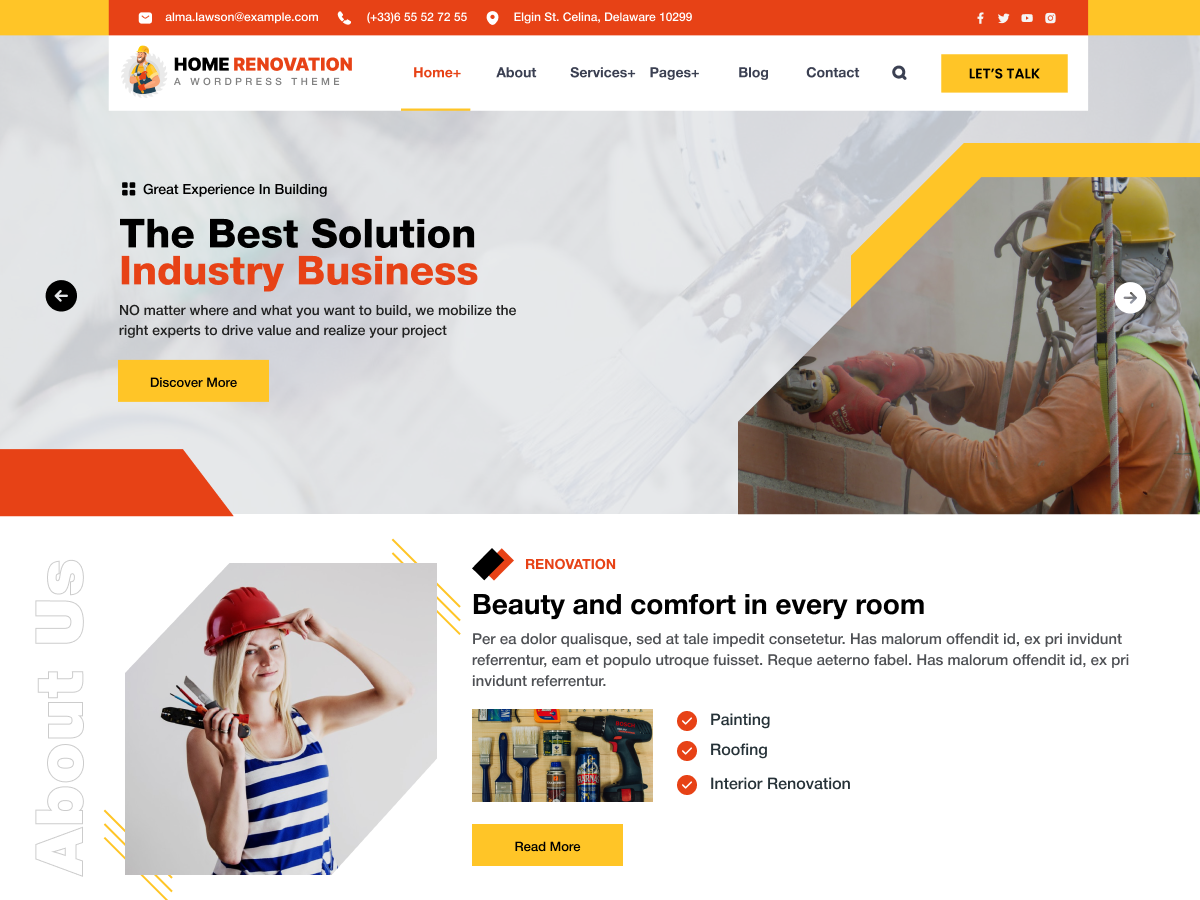 Free Builder WordPress Theme