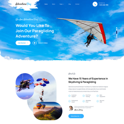 Outdoor Adventure WordPress Theme