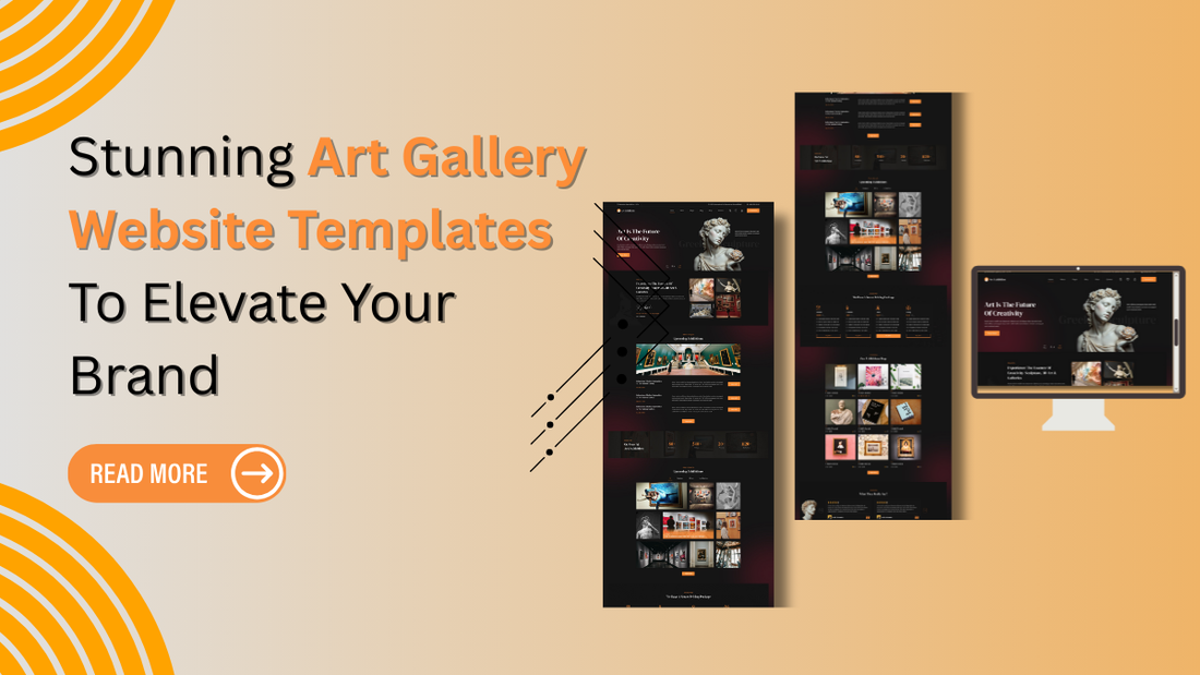  Art Gallery Website Templates 