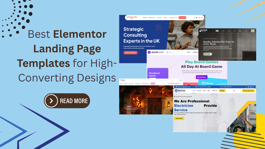 Elementor Landing Page Templates
