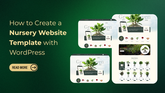 Nursery Website Template