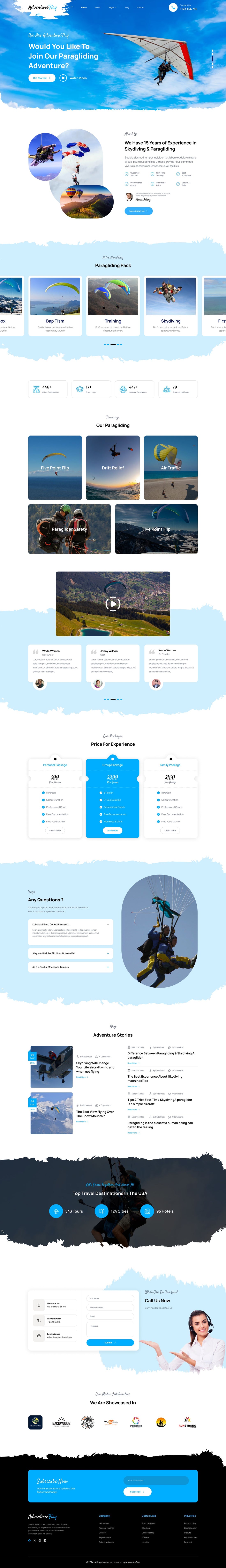Outdoor Adventure WordPress Theme – Perfect For Explorers – Omegathemes
