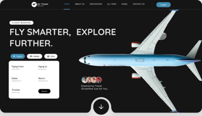 Air Ticket Booking WordPress Theme