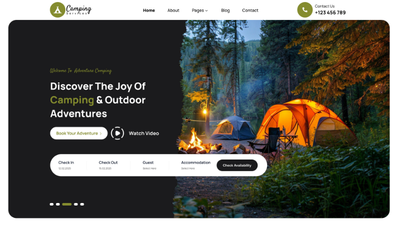 Camping WordPress Theme Icon