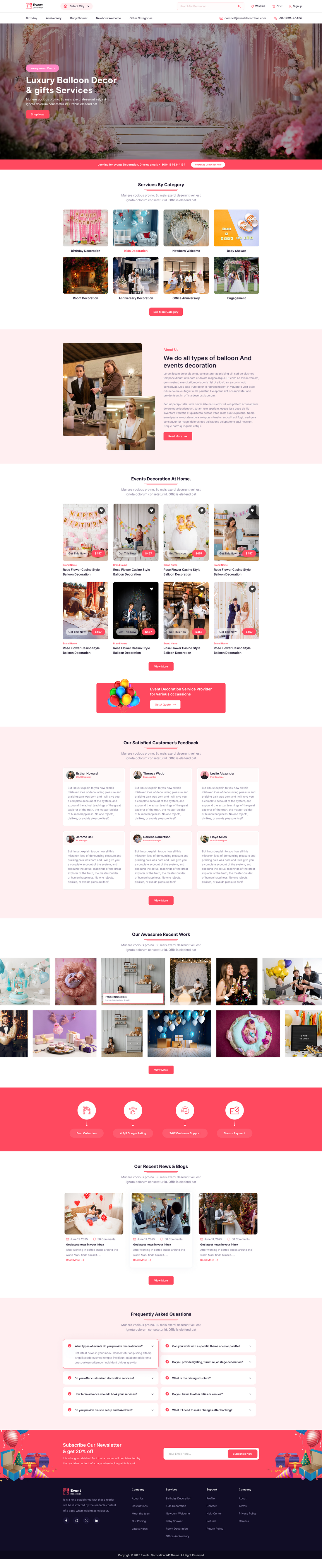 Event WordPress Theme - Modern Event Management Theme – Omegathemes