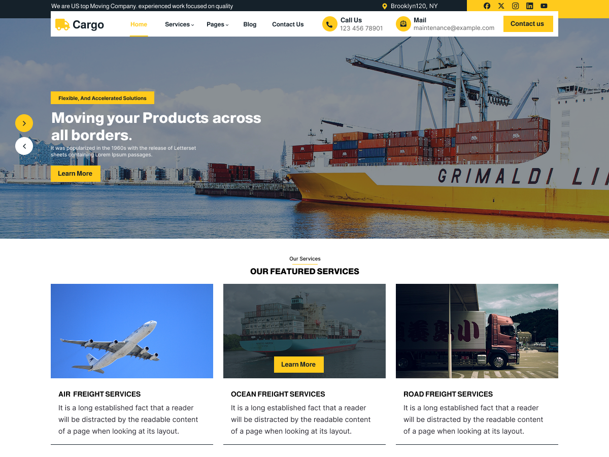 Cargo and Shipping Company