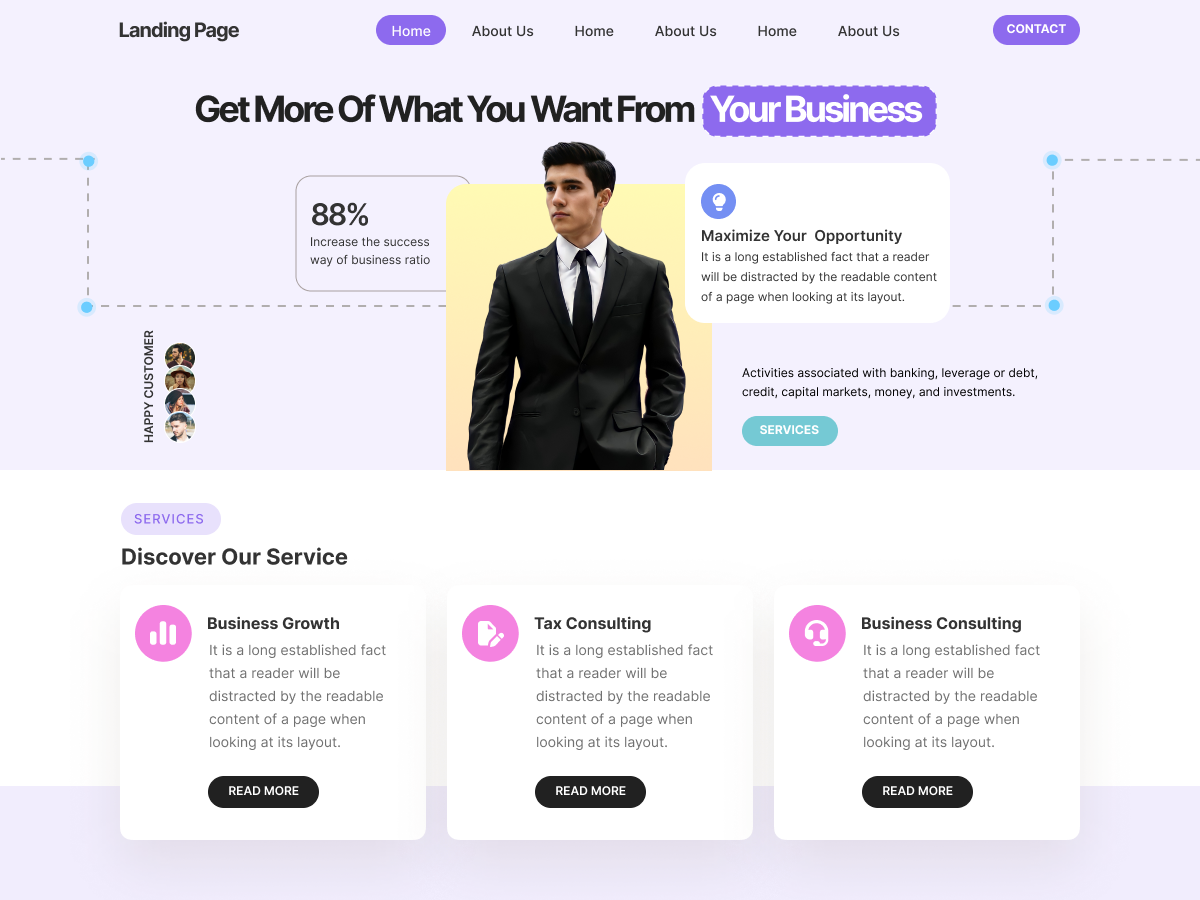 Responsive Landing Page