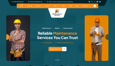 Maintenance WordPress Theme