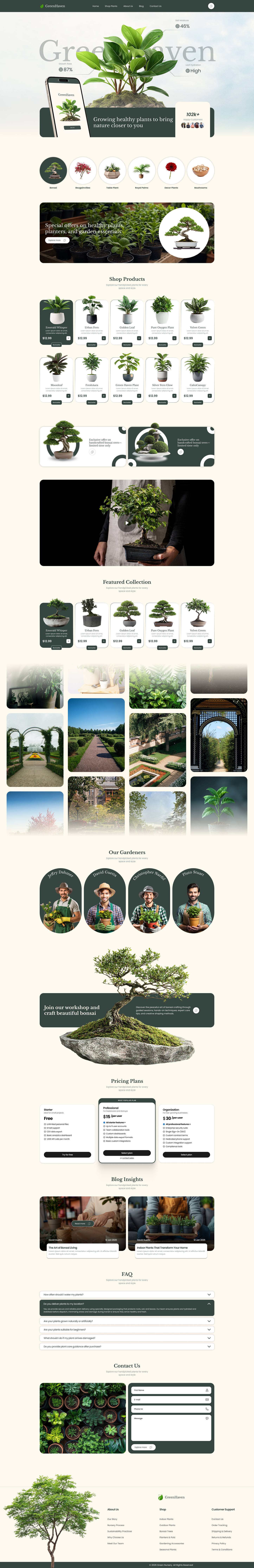 Nursery WordPress Theme