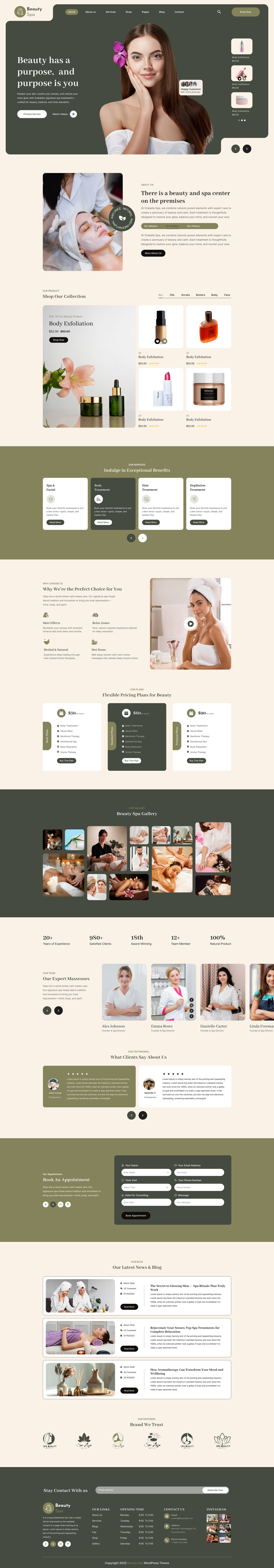 Spa WordPress Theme