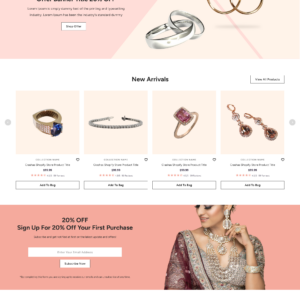 Premium Jewellery Store WordPress Theme